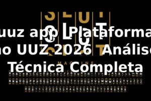 uuz app 💎 Plataforma no UUZ 2026 – Análise Técnica Completa